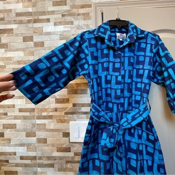 SIKA ANTHROPOLOGIE x Geometric Cotton Romper One Piece Size 8 - Picture 8 of 16